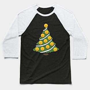 Gold Money Christmas Tree Baseball T-Shirt